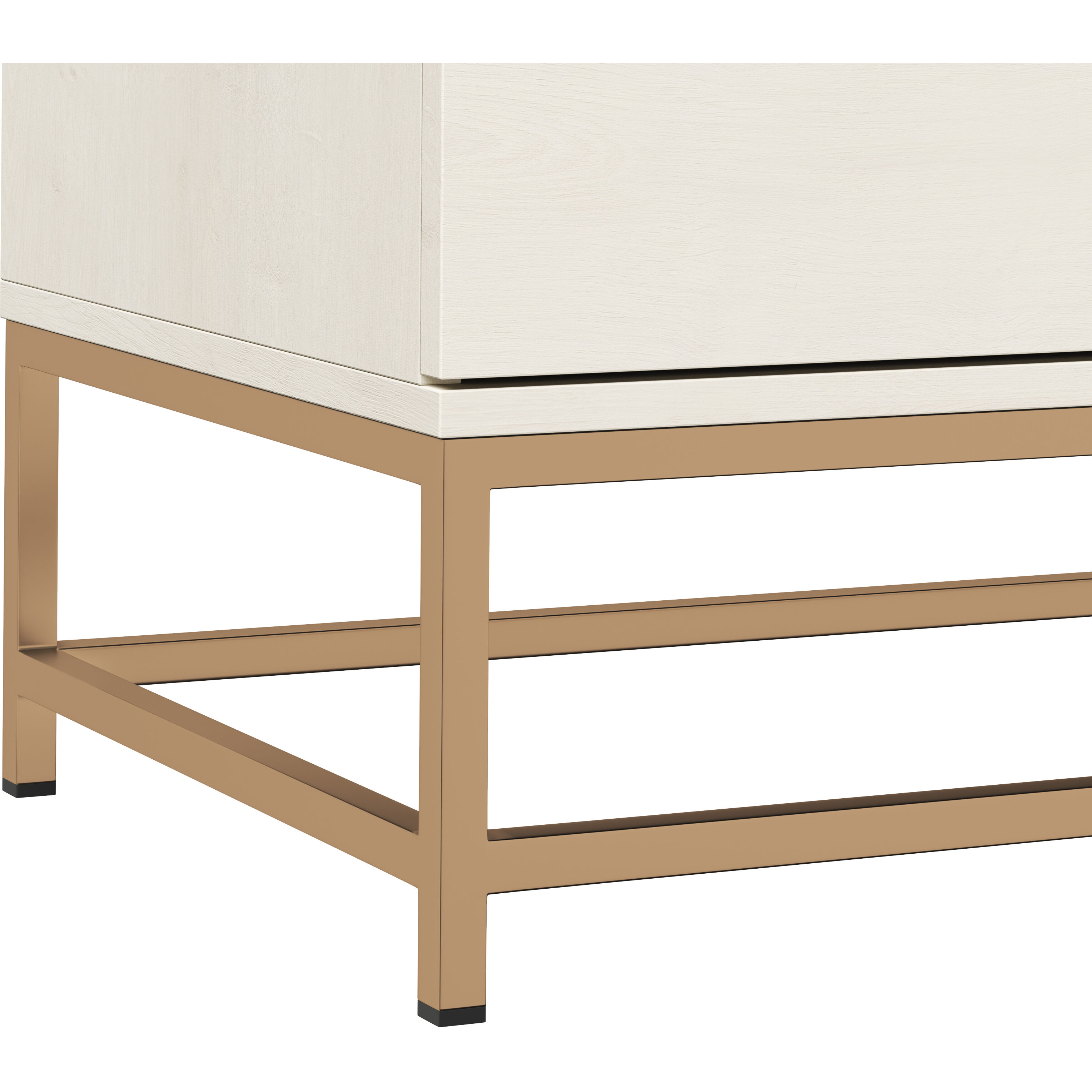 Rebel Champagne Gold / Cream Dresser, Large